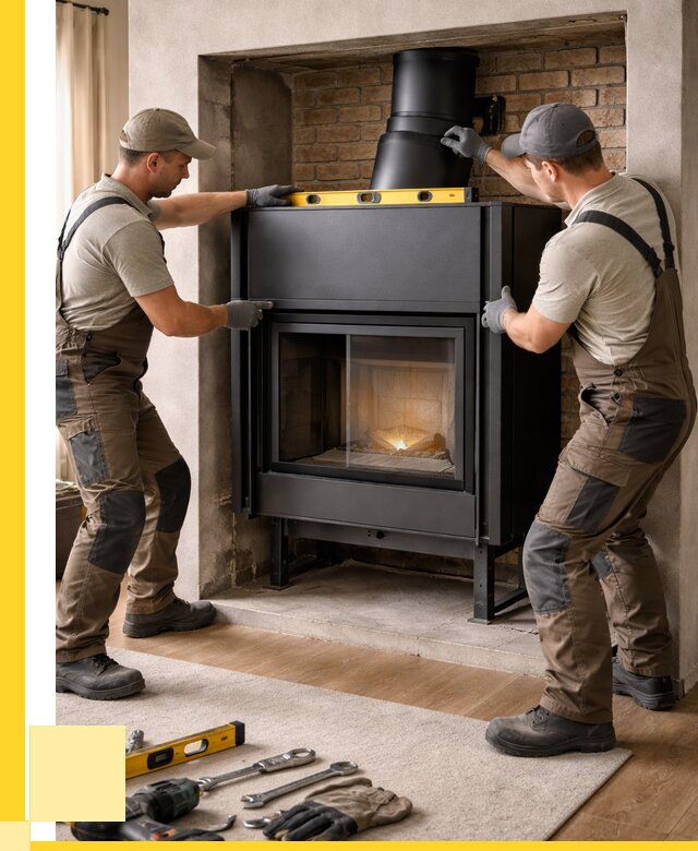 Установка каминных топок в Обнинске под ключ от 18270 р. | ЭриданБнн