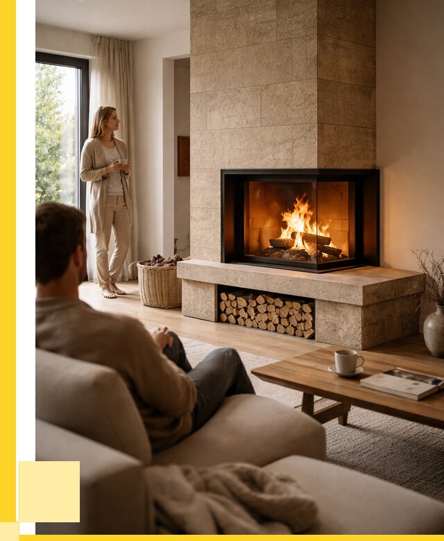 Угловые камины из кирпича установка в Обнинске от 152250 р. ЭриданБнн