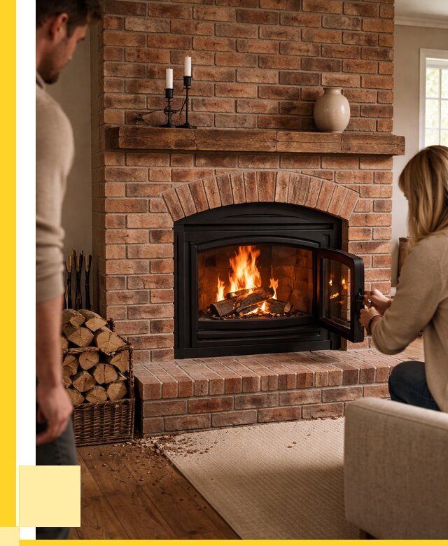 Кирпичные камины под ключ в Обнинске от 152250 р. | ЭриданБнн