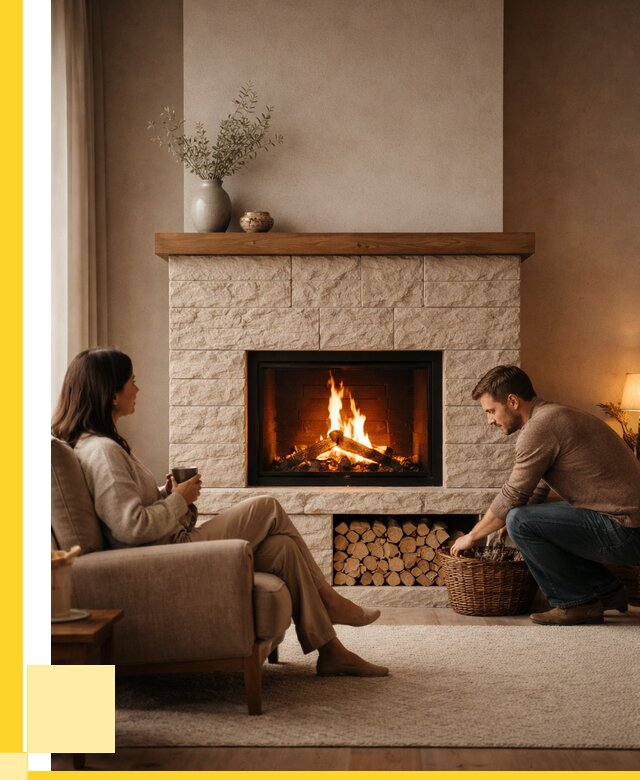 Камины для дома в Обнинске под ключ от 152250 р. | ЭриданБнн