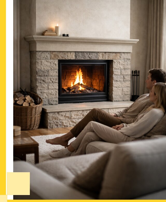 Камины в частном доме под ключ в Обнинске от 203000 р. | ЭриданБнн