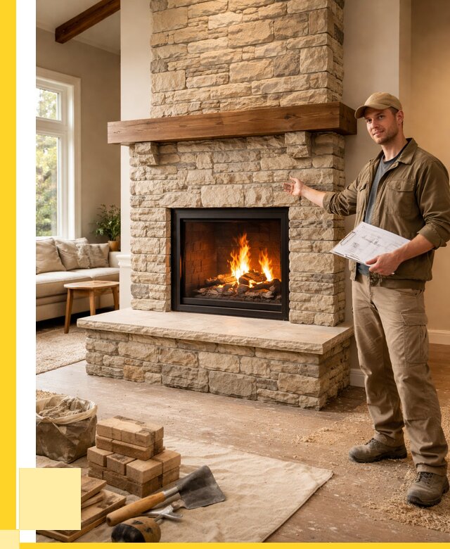 Камины под ключ в Обнинске от 182700 р. | ЭриданБнн — установка