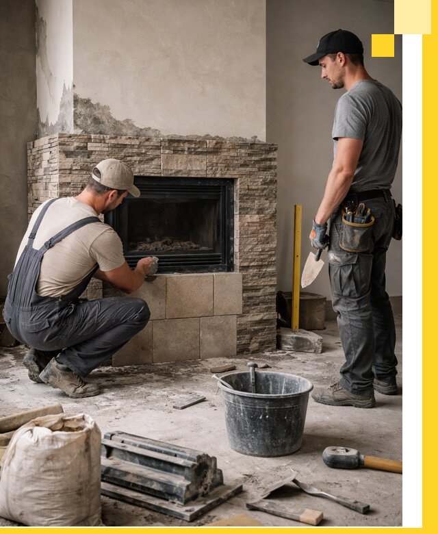 Камины под ключ в Обнинске: проект, изготовление и монтаж