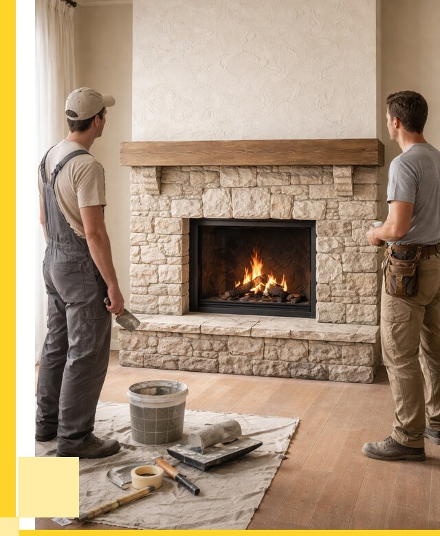 Отделка каминов в Обнинске от 6598 р. под ключ | ЭриданБнн