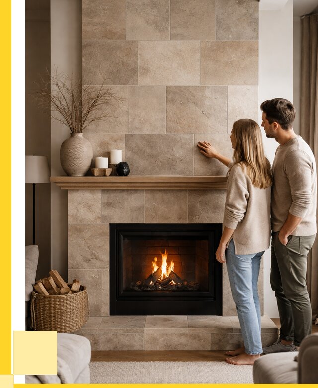 Облицовка каминов керамогранитом в Обнинске от 4568 р. | ЭриданБнн