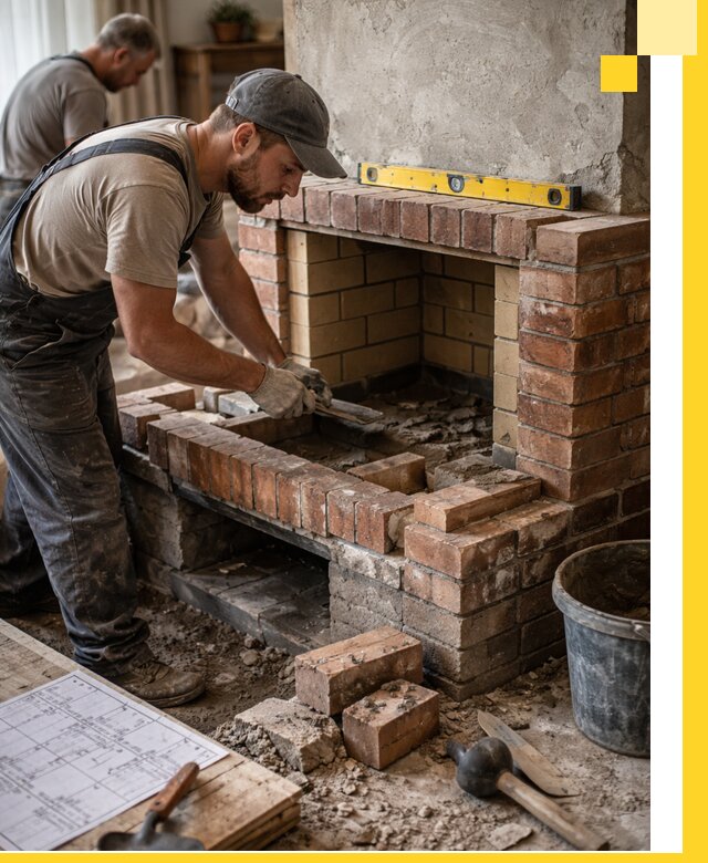 Изготовление и установка каминопечей под ключ в Обнинске