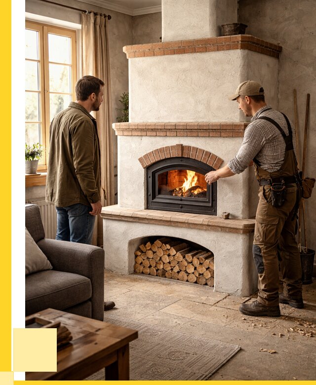 Печи камины в Обнинске: кирпичные, изразцовые от 60900 р. | ЭриданБнн