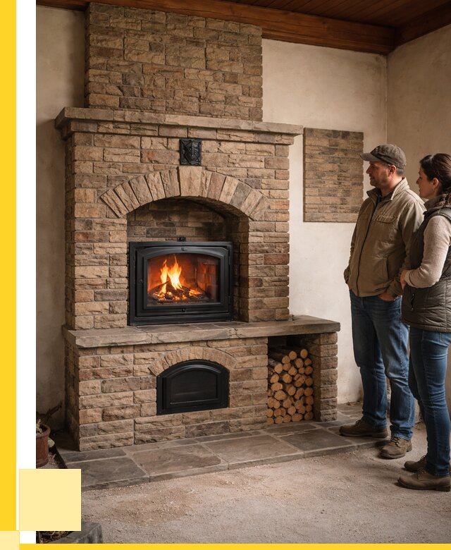 Кирпичная печь под ключ в Обнинске от 152250 р. | ЭриданБнн