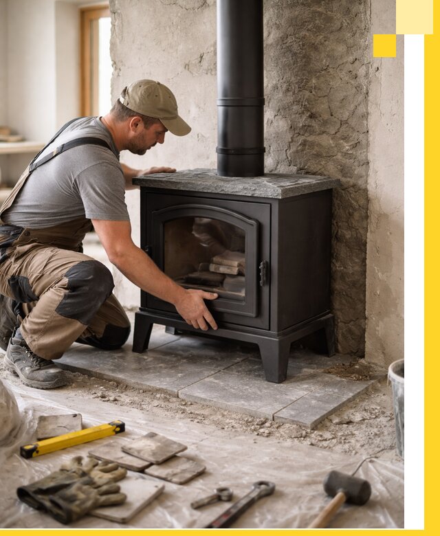 Профессиональный монтаж печей и каминов в Обнинске под ключ