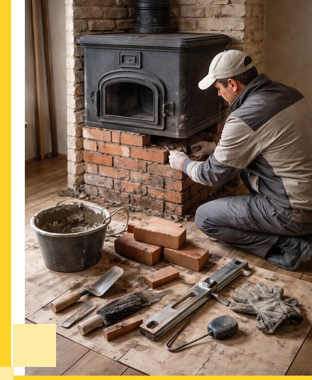Ремонт печей в Обнинске от 12180 р., услуги печника ЭриданБнн
