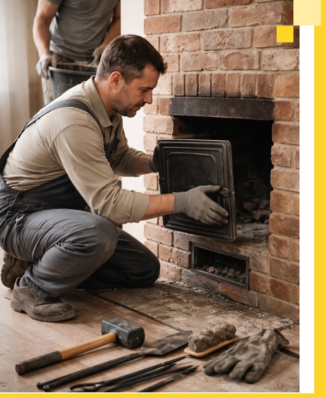 Ремонт печей в Обнинске с гарантией качества и безопасности