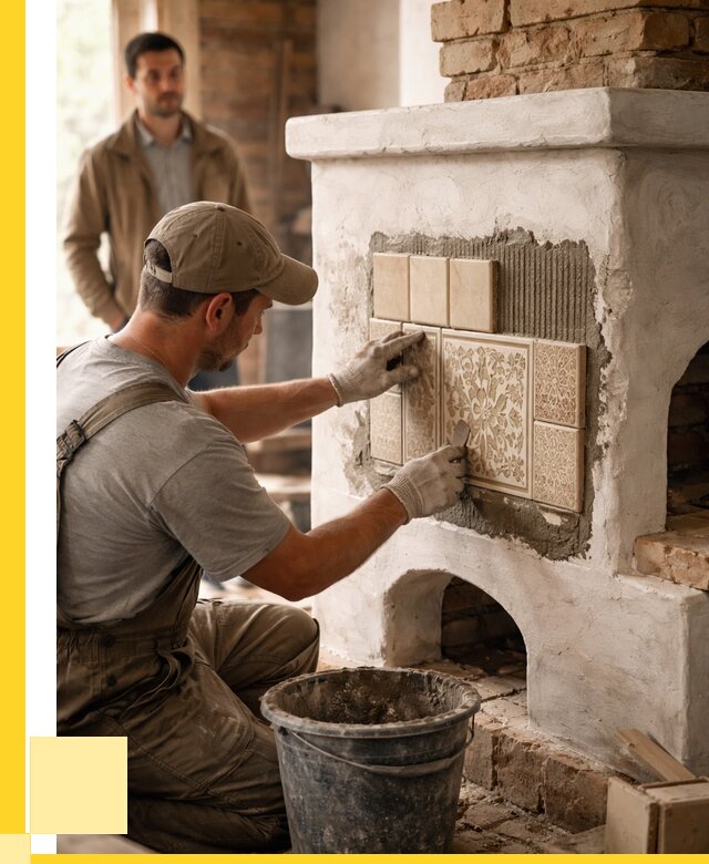 Отделка печей и банных печей в Обнинске от 35525 р. | ЭриданБнн