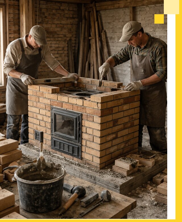 Изготовление и установка варочных печей под ключ в Обнинске