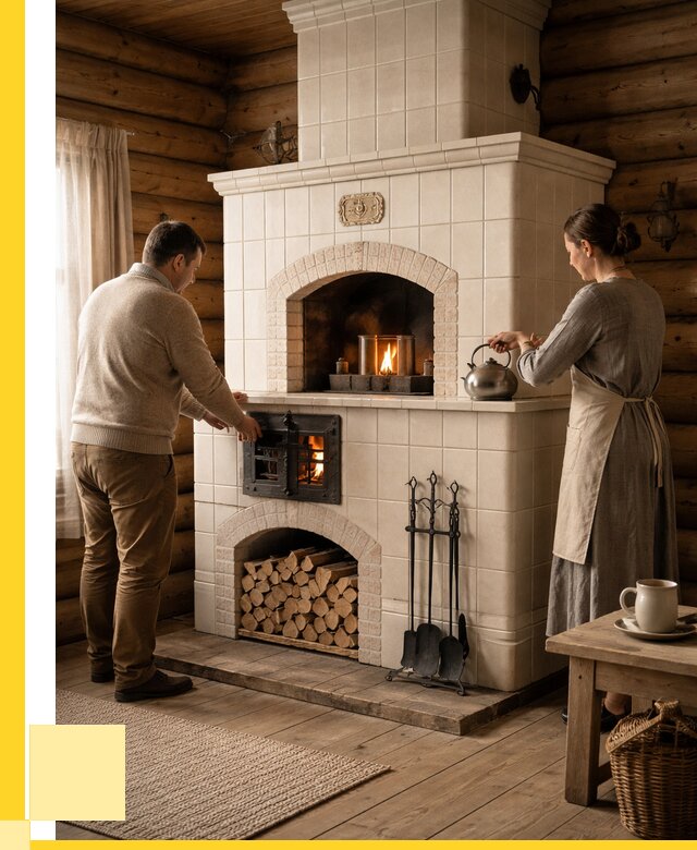 Русские печи в Обнинске: установка от 152250 р. ЭриданБнн