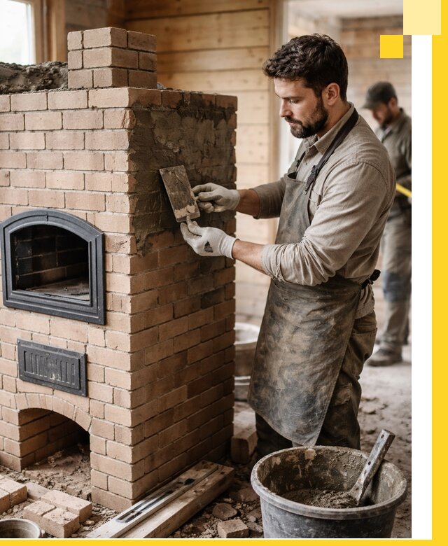 Изготовление и установка печей-шведок под ключ в Обнинске