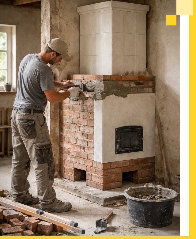 Изготовление и установка печей-голландок под ключ в Обнинске