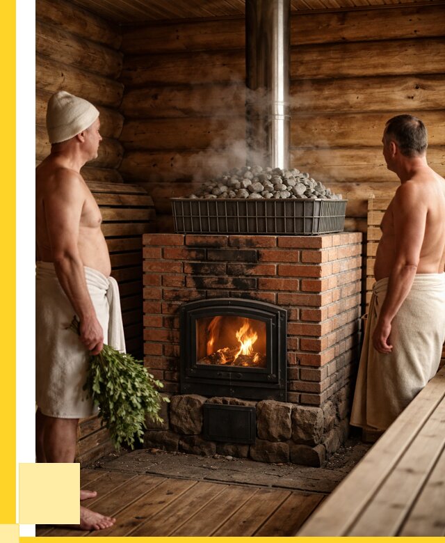 Печи для парной в Обнинске под ключ от 65975 р. - ЭриданБнн