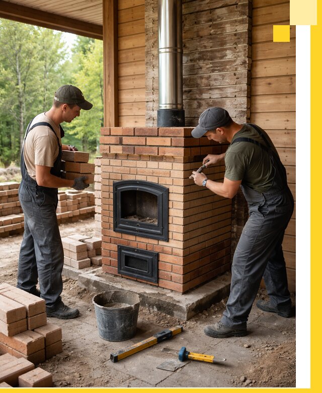 Производство и установка дачных печей под ключ в Обнинске