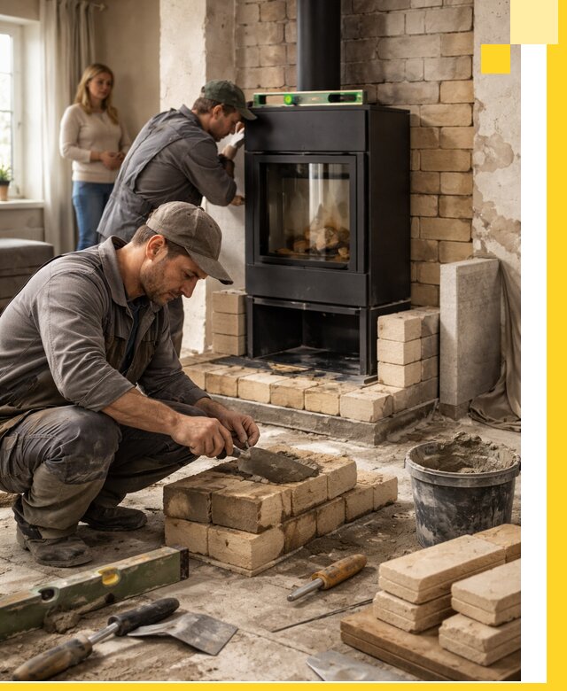 Печи и камины под ключ: проект, установка в Обнинске