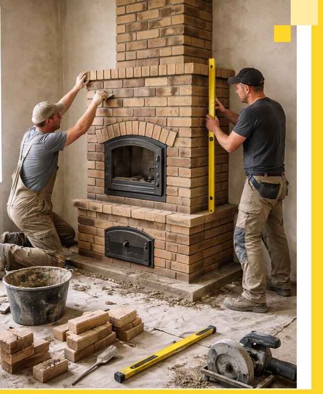 Продажа и установка печей и каминов для дома под ключ в Обнинске