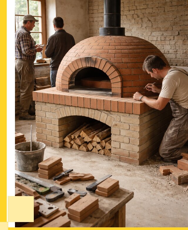 Помпейская печь дровяная для пиццы в Обнинске | ЭриданБнн от 203000 р.