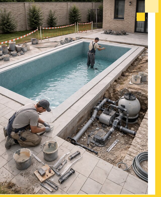 Строительство бассейнов под ключ в Обнинске: проекты и монтаж