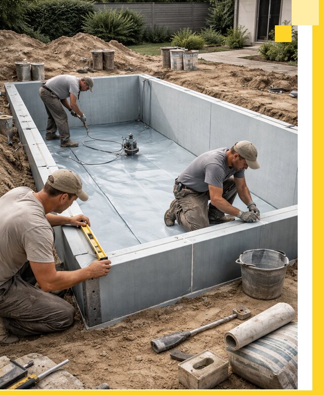 Профессиональный монтаж бассейнов под ключ в Обнинске с гарантией