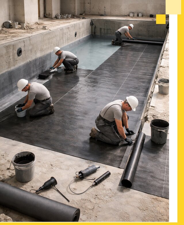 Профессиональная гидроизоляция бассейнов и чаш в Обнинске под ключ