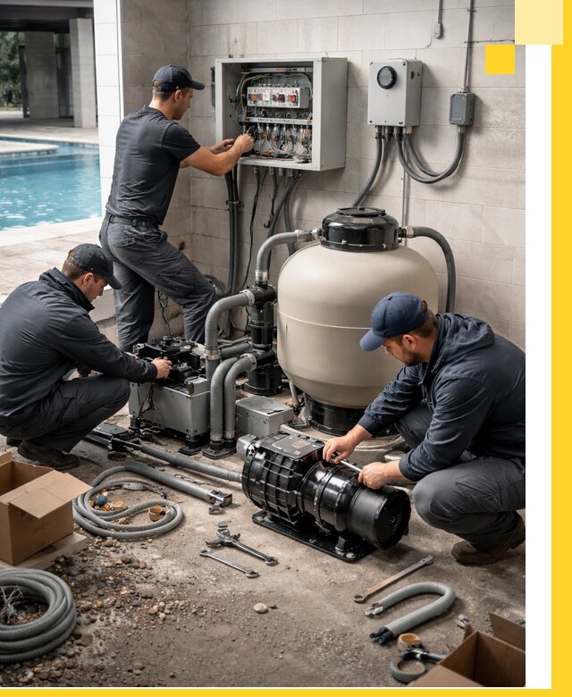 Профессиональный монтаж оборудования для бассейнов в Обнинске