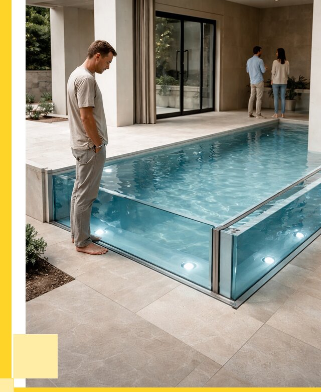 Стеклянные бассейны в Обнинске от 1218000 р. | ЭриданБнн — мозаика