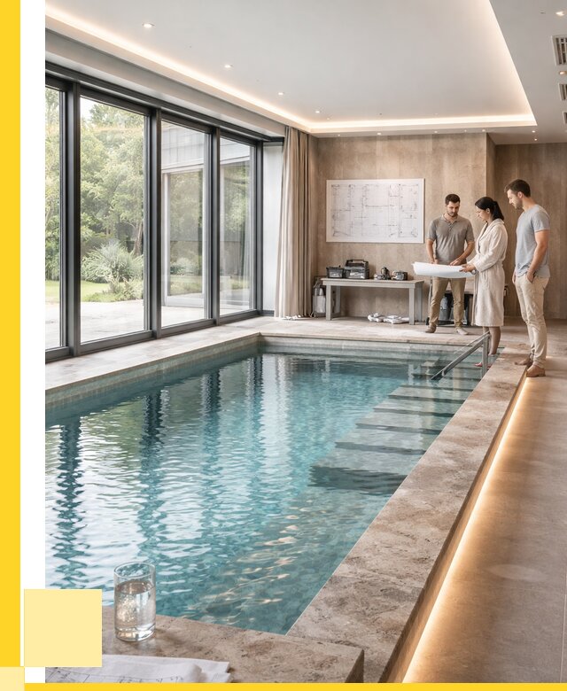 Закрытые бассейны под ключ в Обнинске от 2537500 р. | ЭриданБнн