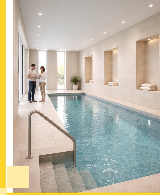 Бассейны в помещении под ключ в Обнинске от 1522500 р. | ЭриданБнн