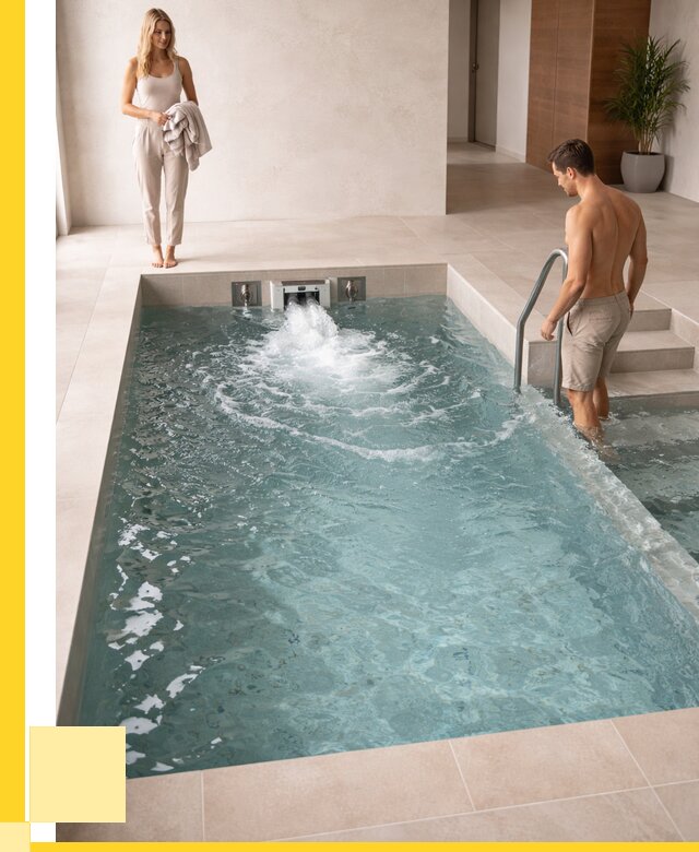 Бассейн с противотоком в Обнинске от 253750 р. | ЭриданБнн