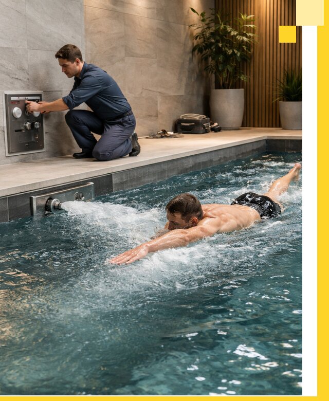 Проектирование и монтаж бассейнов с противотоком в Обнинске