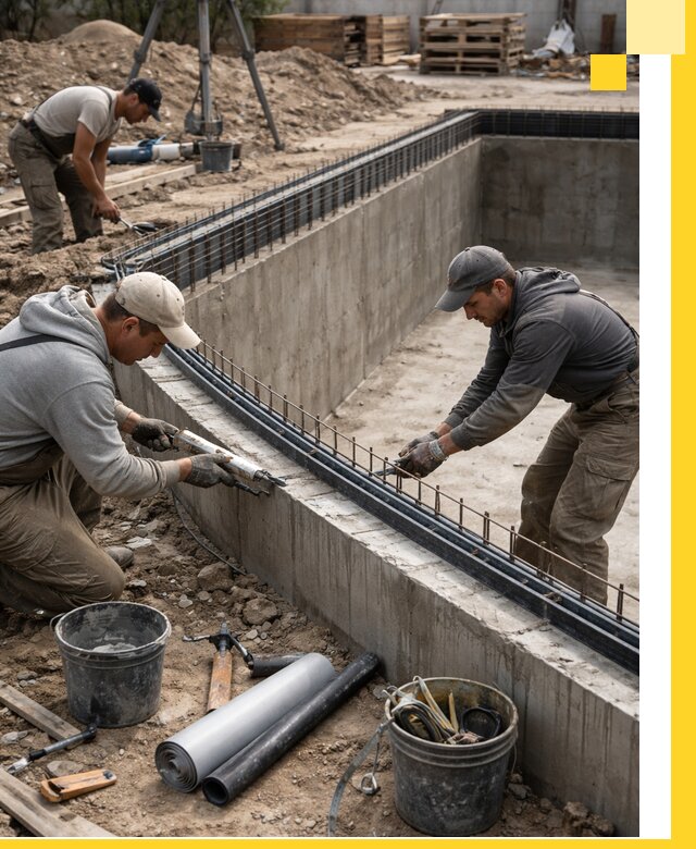 Качественный монтаж чаши бассейна в Обнинске под ключ с гарантией