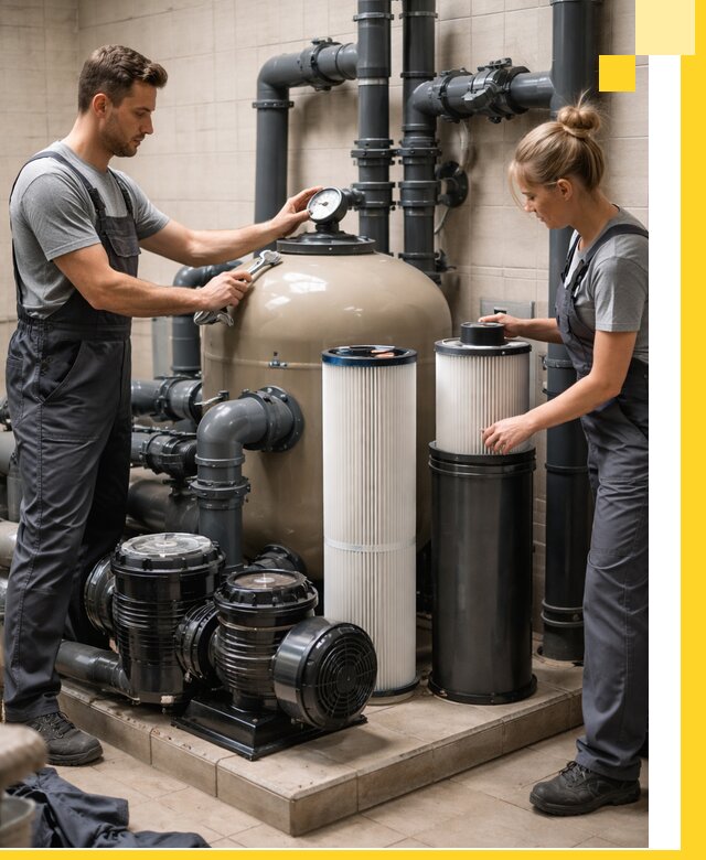 Фильтры и системы фильтрации для бассейнов в Обнинске