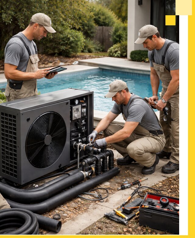 Проектирование и установка тепловых насосов для бассейнов в Обнинске