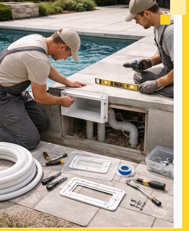 Поставка и установка скиммеров для бассейнов в Обнинске