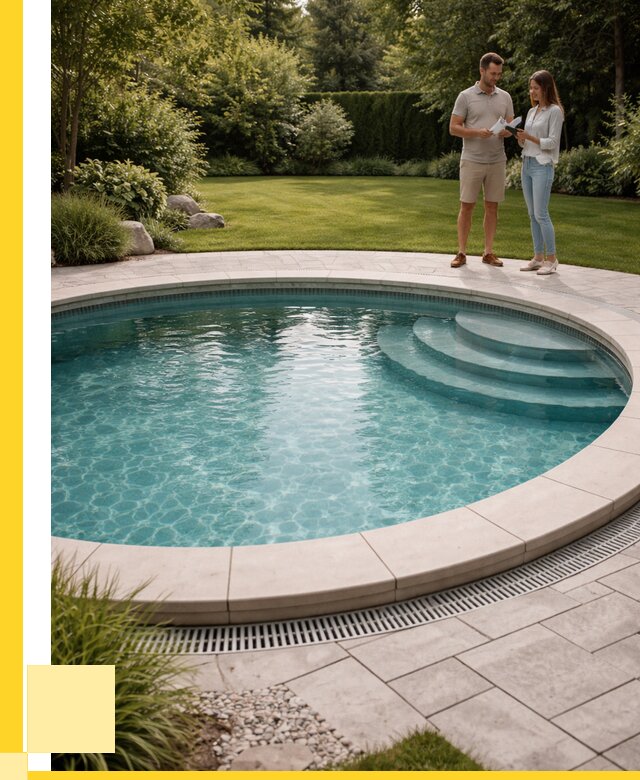 Круглые каркасные бассейны купить в Обнинске от 253750 р. | ЭриданБнн