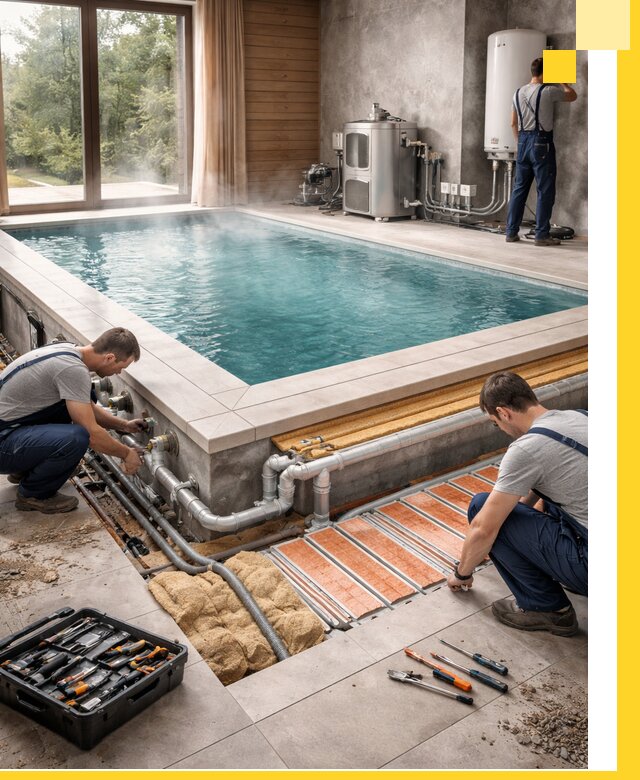 Проектирование и строительство тёплых бассейнов в Обнинске