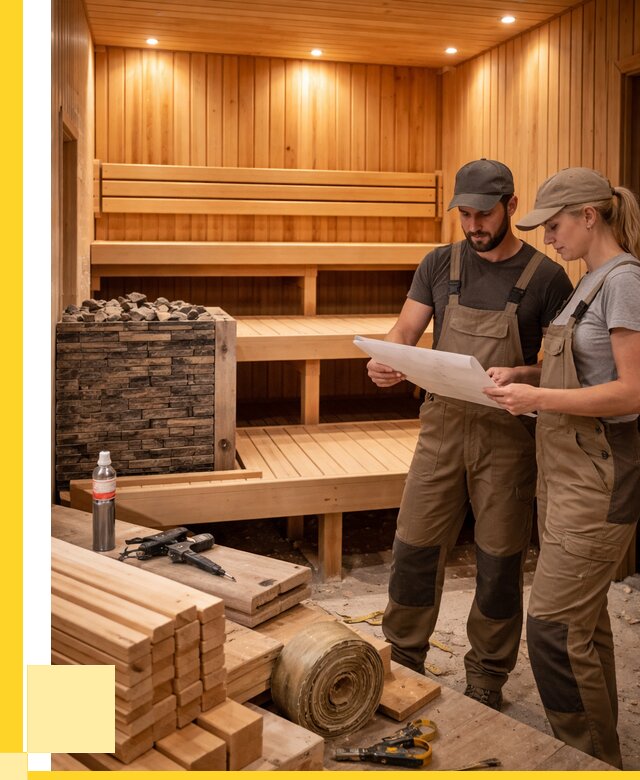 Строительство саун в Обнинске под ключ от 253750 р., ЭриданБнн