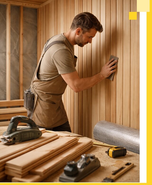 Профессиональная отделка саун и парных под ключ в Обнинске