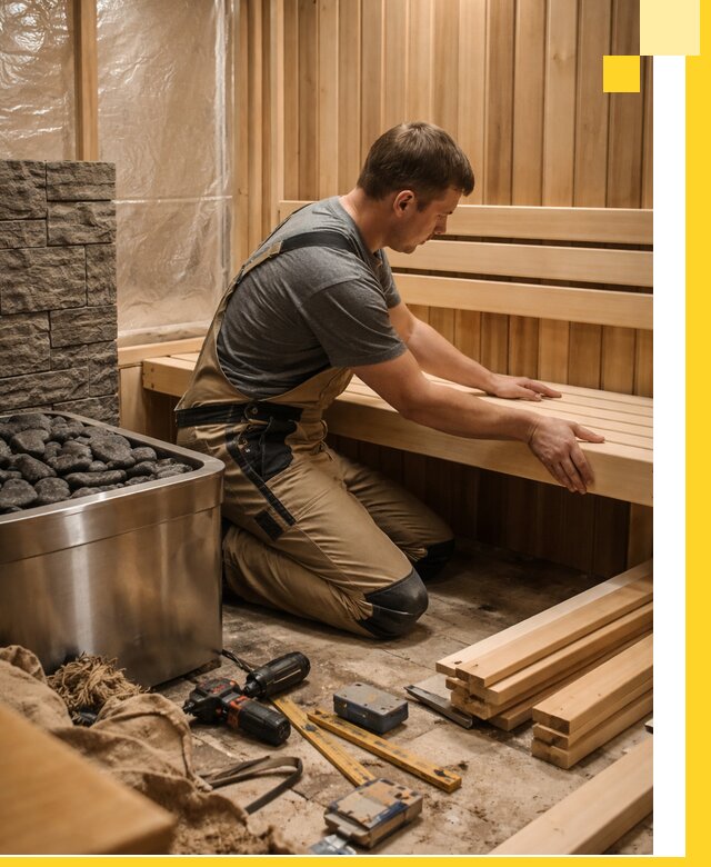 Сауны для дома под ключ с проектированием и монтажом в Обнинске