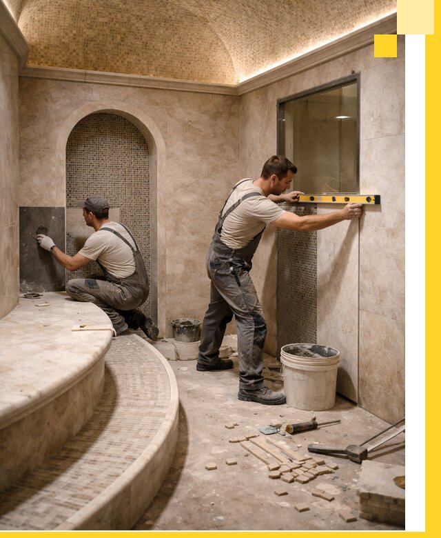 Проектирование и строительство саун с хамамом под ключ в Обнинске