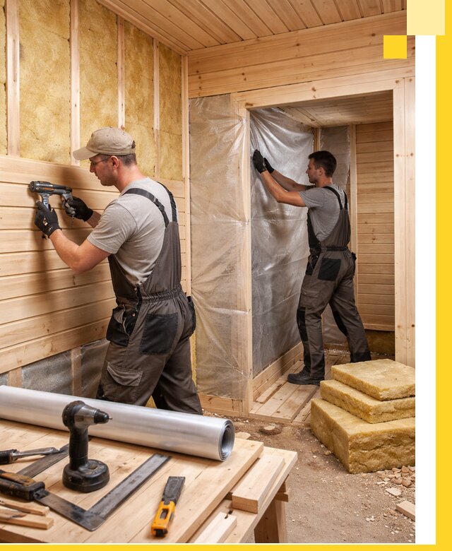 Бани под ключ в Обнинске с проектом и полным монтажом