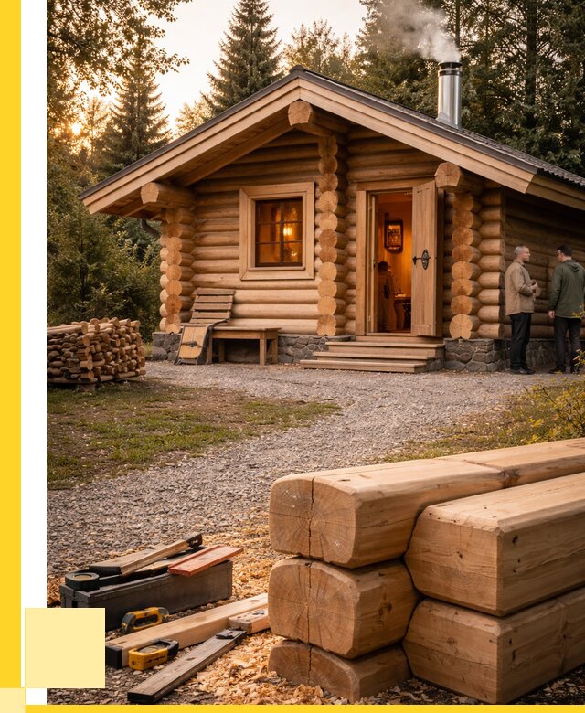 Строительство бань и комплексов в Обнинске от 456750 р.| ЭриданБнн