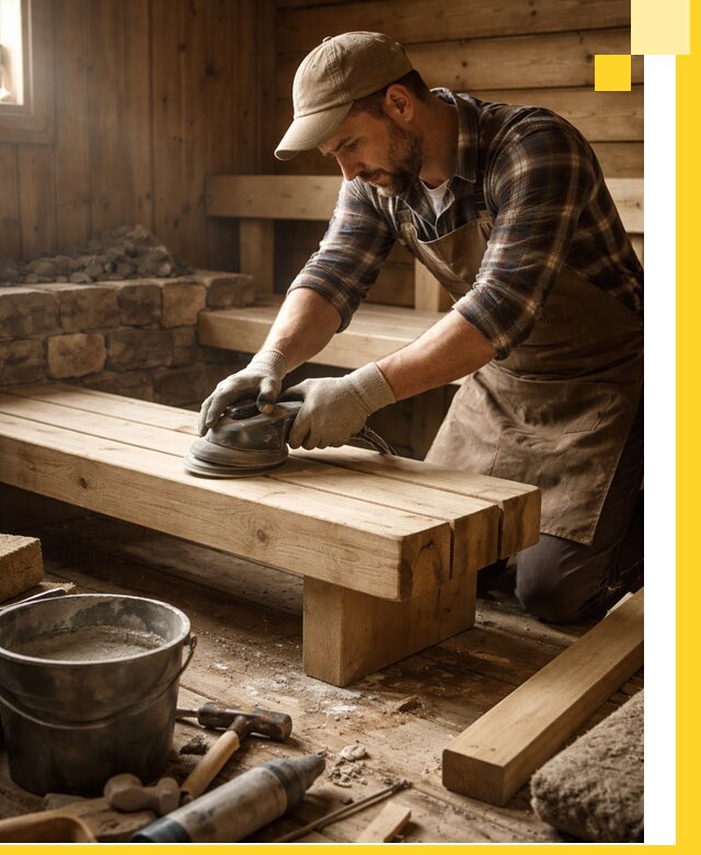 Ремонт бань под ключ в Обнинске с гарантией качества и сроков