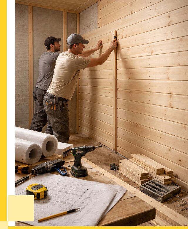 Обшивка бани вагонкой в Обнинске от 1218 р., ЭриданБнн