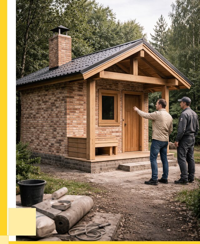 Кирпичные бани и печи в Обнинске от 355250 р. | ЭриданБнн