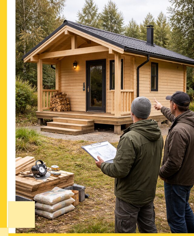 Каркасные бани под ключ в Обнинске от 304500 р. | ЭриданБнн